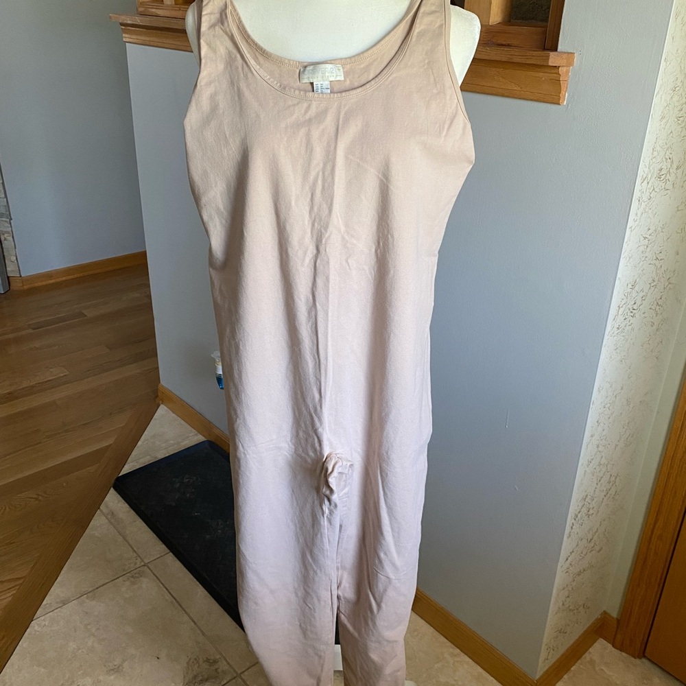 Forever 21 Plus Size Beige Jumpsuit